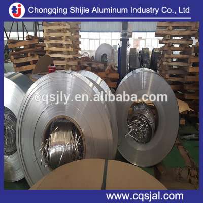 8011 thin aluminum alloy strip used for punching caps 0.16mm to 0.3mm thick